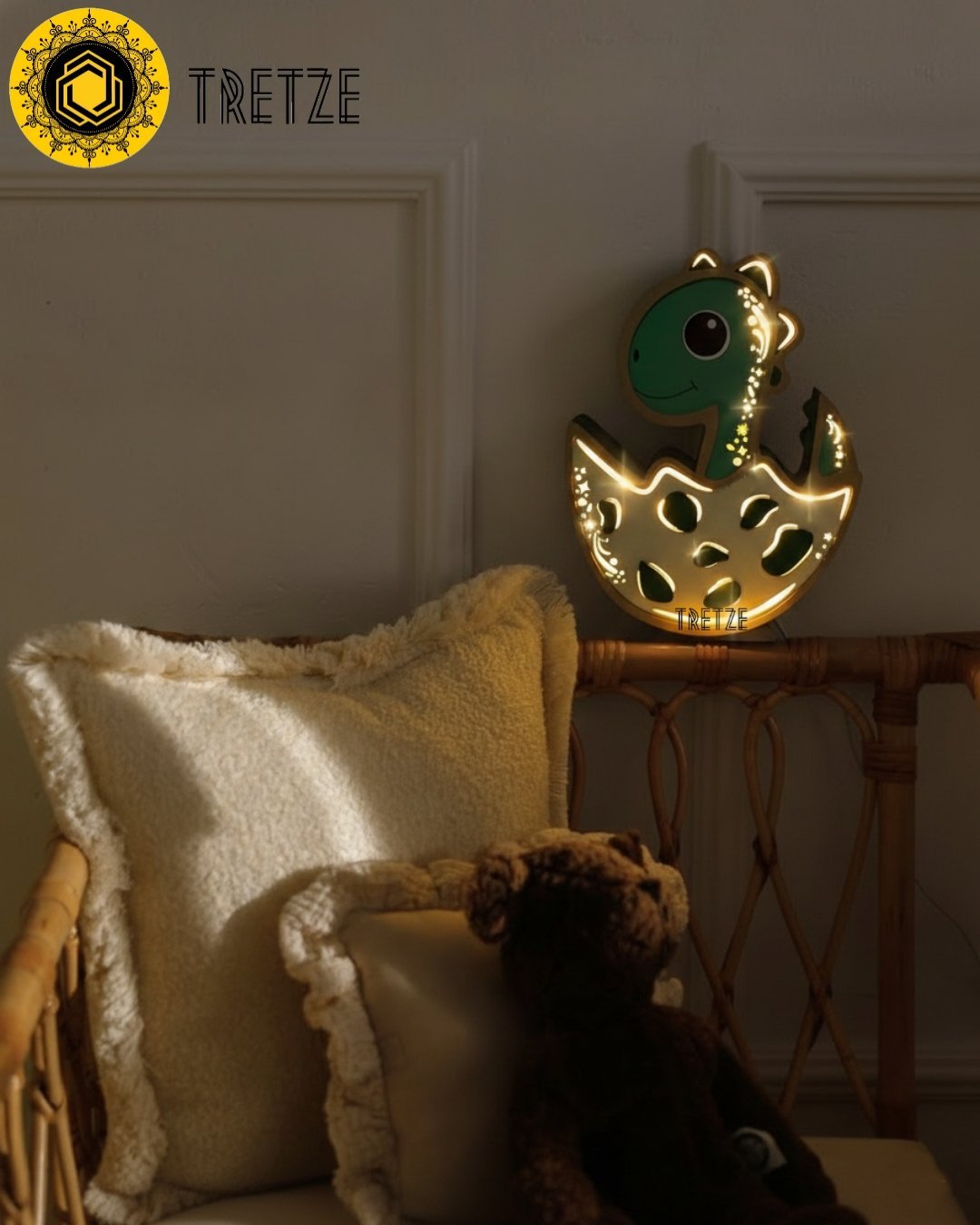 Lámpara de dinosaurio "Vladi" - Image 6