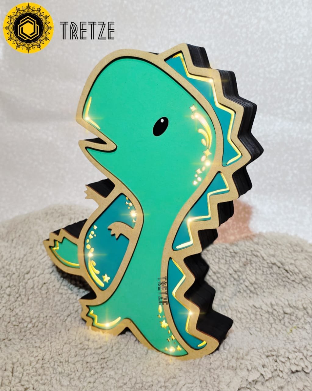 Lámpara de dinosaurio "Rowan" - Image 2