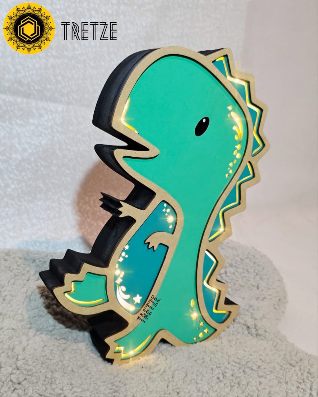 Lámpara de dinosaurio "Rowan" - Image 3