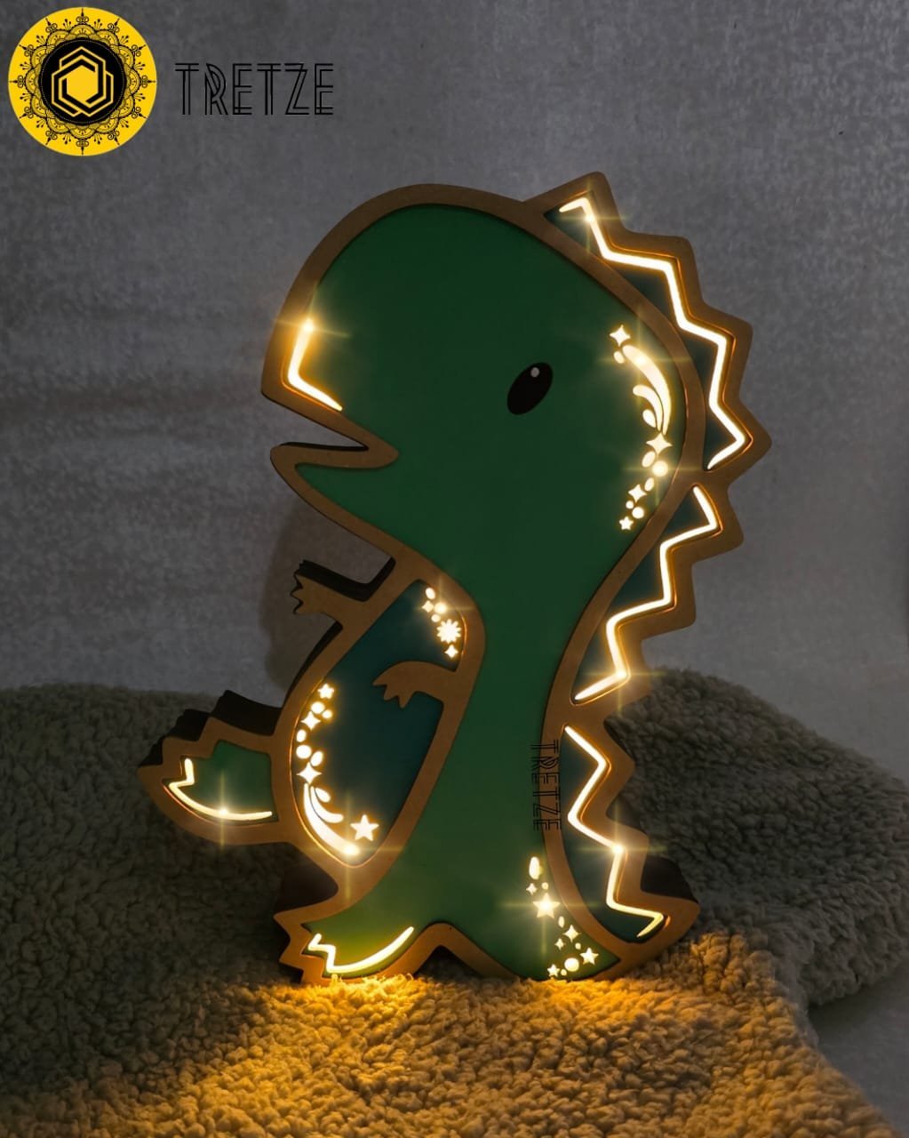 Lámpara de dinosaurio "Rowan" - Image 4