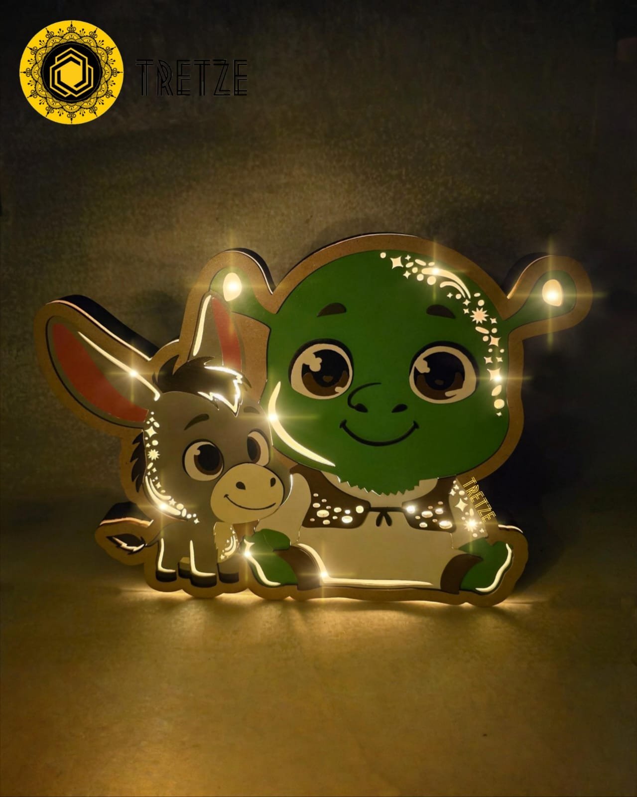 Lámpara de Ogro y Burro - Image 4